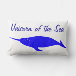 Einhorn des Meeres Lendenkissen