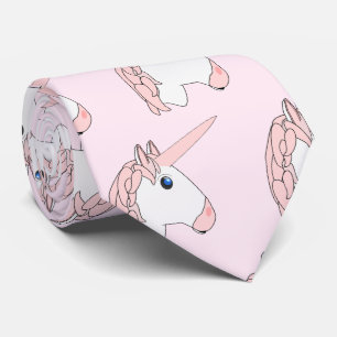 Einhorn-Design Krawatte