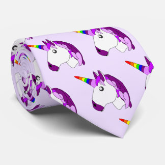 Einhorn-Design Krawatte