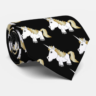 Einhorn-Design Krawatte