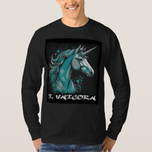 Einhorn Design – Langarm T-Shirt