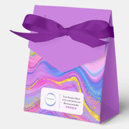 Einhorn Design Pink Blau Lila Kleine Unternehmen Geschenkschachtel