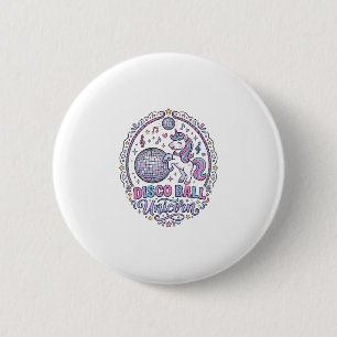 Einhorn Disco Ball Einhorn Spielerei Druck auf Anf Button