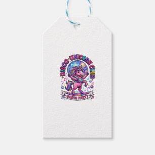 Einhorn Disco Einhorn Club Werbe-Shirt Grafik Geschenkanhänger