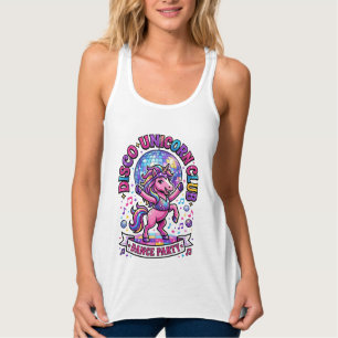 Einhorn Disco Einhorn Club Werbe Shirt Graphi
