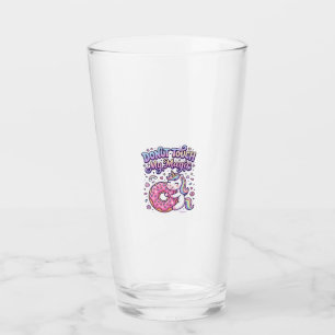 Einhorn Donut Berühre Mein Magisches Geschenkidee Glas