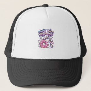 Einhorn-Donut-Berühre-mein-Zauber-Geschenk-Idee-Au Truckerkappe