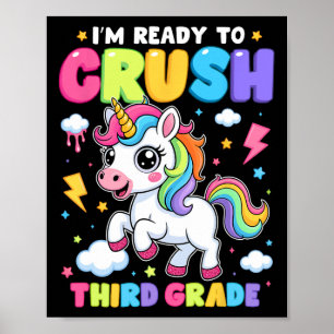 Einhorn Dritte Klasse Hier komme ich zurück zur Sc Poster