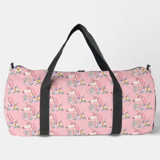 Einhorn Duffle Bag (Vorderseite)