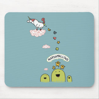 Einhorn-Eibische Mousepad