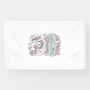 Einhorn Eiscreme Einhorn Traum Cute Pastell Produk Banner