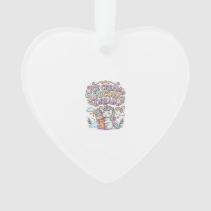 Einhorn Eiscreme Einhorn Traum Lustige Typografie  Ornament