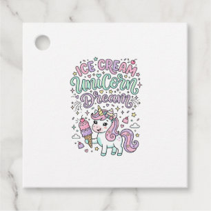 Einhorn Eiscreme Einhorn Traum Süße Pastell Produk Geschenkanhänger