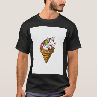 Einhorn-Eiscreme T-Shirt