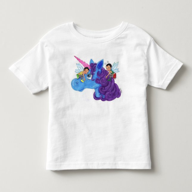 Einhorn-Elfe Kleinkind T-shirt (Vorderseite)