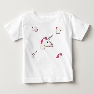 Einhorn-Emoji Baby T-shirt