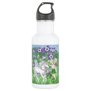 Einhorn-Fee Edelstahlflasche