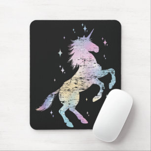 Einhorn-Fee-Tier-Regenbogen Geschenk für Mädchen Mousepad