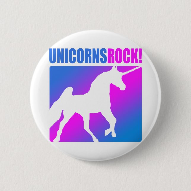 Einhorn-Felsen! Button (Vorderseite)