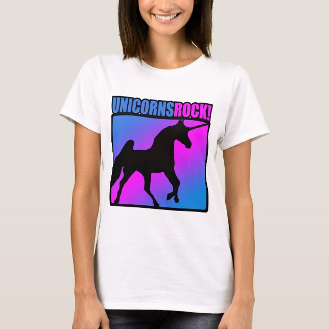 Einhorn-Felsen! T-Shirt (Vorderseite)