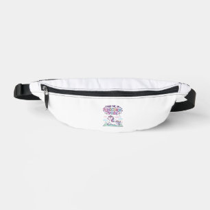 Einhorn Finde mich in der Einhorn-Pose Druckfertig Bauchtasche