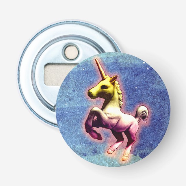 Einhorn-Flaschen-Öffner magnetisch Flaschenöffner (Vorderseite)