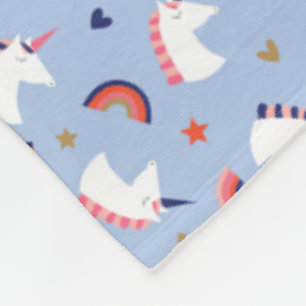 Einhorn Fleecedecke