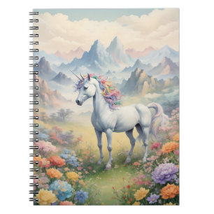 Einhorn-Foto-Notebook Notizblock