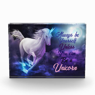 Einhorn Fotoblock