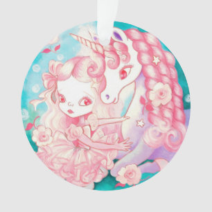 Einhorn-Freude Ornament