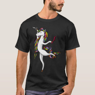 Einhorn-Friseur Hairstylist T-Shirt