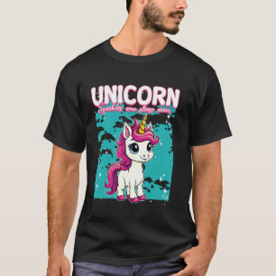 Einhorn Funken Jetzt Stress Niemals Einhorn T-Shirt