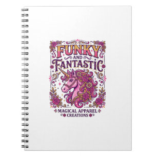 Einhorn Funky und Fantastisch Stylisches Zazzle De Notizblock