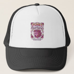 Einhorn Funky und Fantastisch Stylisches Zazzle De Truckerkappe