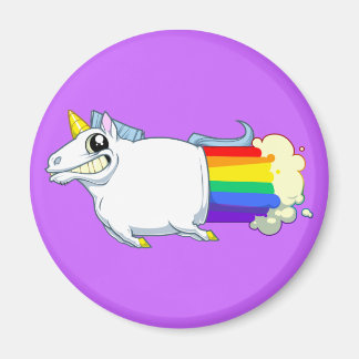 Einhorn-Furzen-Magnet Magnet