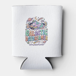 Einhorn Galactic Tagträumer Kawaii Aufkleber und T Dosenkühler