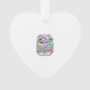 Einhorn Galactic Tagträumer Kawaii Aufkleber und T Ornament