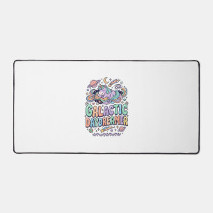 Einhorn Galactic Tagträumer Kawaii Aufkleber und T Schreibtischunterlage