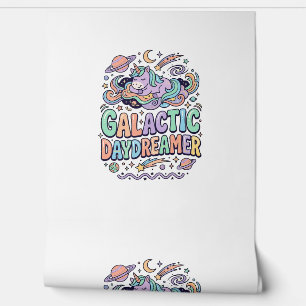 Einhorn Galactic Tagträumer Kawaii Aufkleber und T Tapete