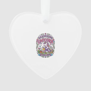 Einhorn-Gartenbau-Einhorn-Werbegeschenk Süßes Gesc Ornament