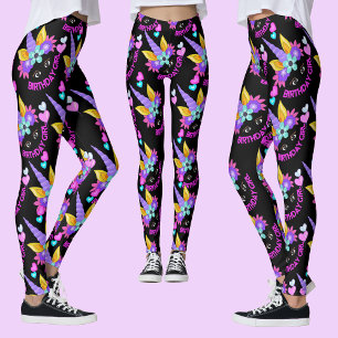 Einhorn, Geburtstagsmädchen, Geburtstagsparty Leggings