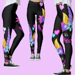 Einhorn, Geburtstagsmädchen, Geburtstagsparty Leggings<br><div class="desc">Einhorn,  Geburtstagsmädchen,  Geburtstagsfeier.</div>
