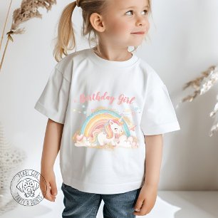 Einhorn Geburtstagsmädchen T-Shirt