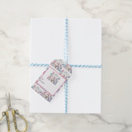 Einhorn Geburtstagsthema Geschenkanhänger