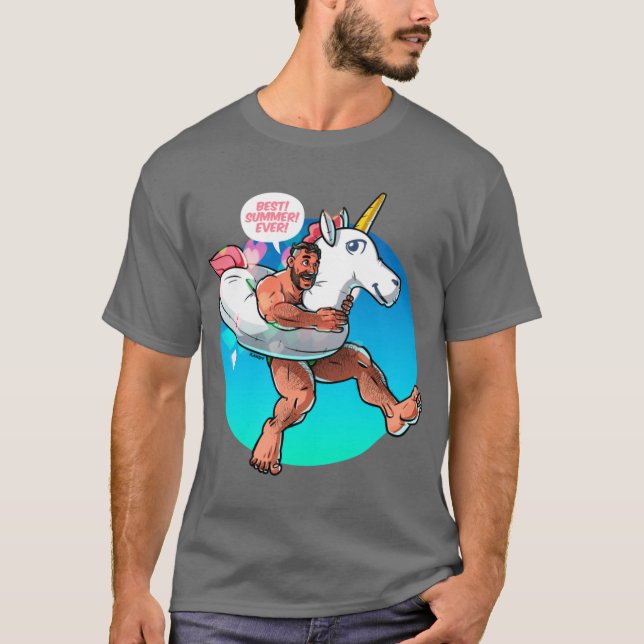 Einhorn-Geschenk T-Shirt (Vorderseite)