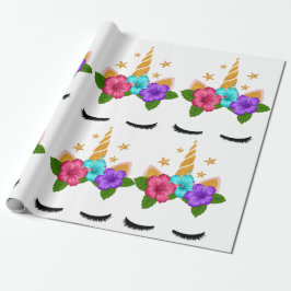 Einhorn Geschenkpapier
