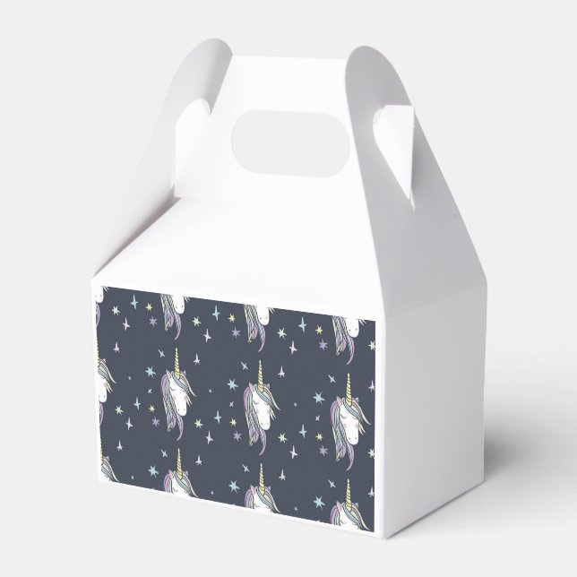 Einhorn Geschenkschachtel (Rückseite)