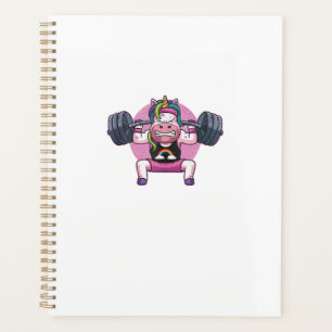 Einhorn-Gewichtheben-Kniebeugen-Fitness-Workout-Tu Planer