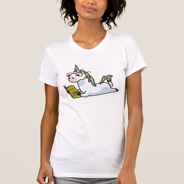 EINHORN GLAUBEN AN SELBST T-Shirt (Vorderseite)