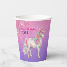 Einhorn Glitzer Mädchen Geburtstag